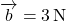Rendered by QuickLaTeX.com \overrightarrow{b} = 3 \, \text{N}