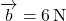 Rendered by QuickLaTeX.com \overrightarrow{b} = 6 \, \text{N}