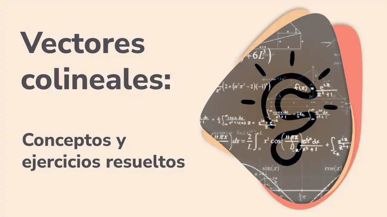 Vectores colineales plano